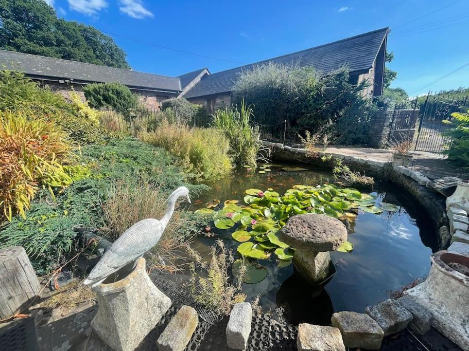 Llangwm-Isaf Stone Built Barn In A Beautiful Rural Setting 빌라 외부 사진